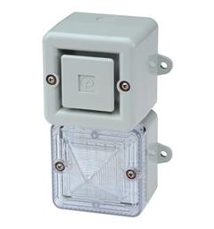 Combi AL100H  24vDC [ grey] YELLOW 100dB(A) LED IP66 32T 10-30vDC